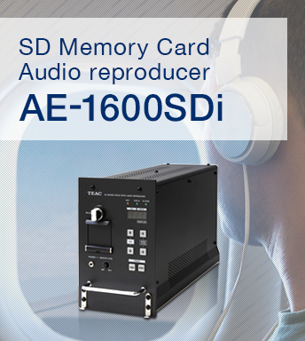 SD Memory Card Audio reproducer AE-1600SDi